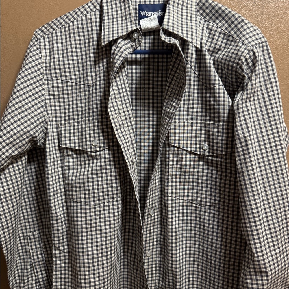Wrangler Pearl Snap Shirt - Picture 1 of 2